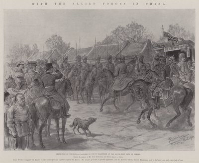 With the Allied Forces in China by Johann Nepomuk Schonberg